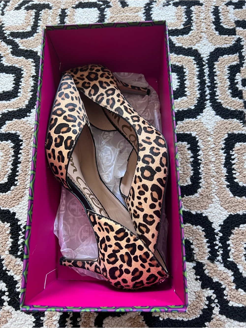 Sam Edelman 🐆 calf hair D'Orsay/7